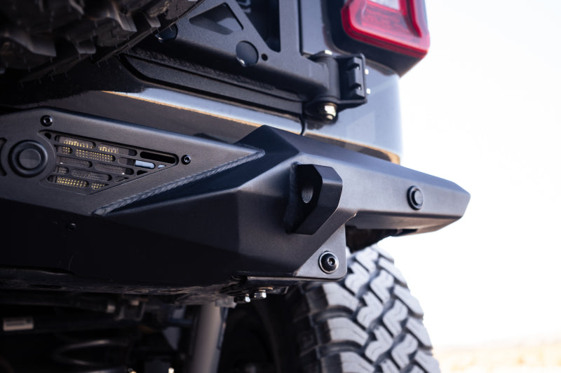 DV8 Offroad 18-23 Wrangler JL Spec Series Rear Bumper Bumpers - Steel DV8 Offroad