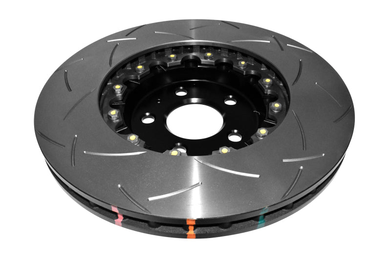 DBA 08+ EVO X Front Slotted 5000 Series 2 Piece Rotor Assembled w/ Black Hat Brake Rotors - 2 Piece DBA