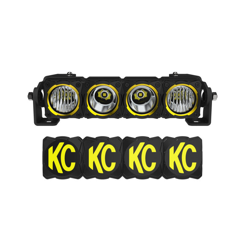 KC HiLiTES FLEX ERA LED 10in. Light Bar - Master Kit Light Bars & Cubes KC HiLiTES