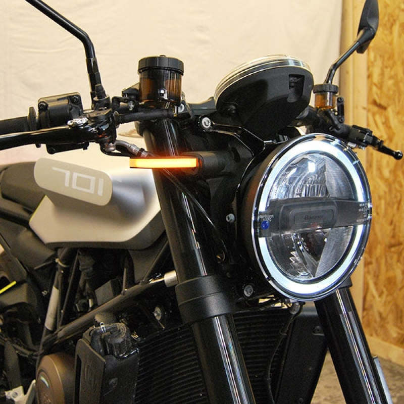 New Rage Cycles 18-22 Husqvarna Vitpilen 701 Front Turn Signals Lights Corner New Rage Cycles