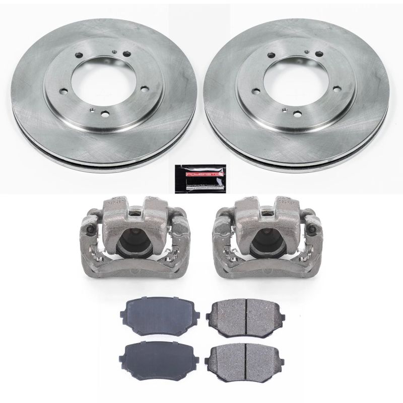 Power Stop 00-05 Suzuki Grand Vitara Front Autospecialty Brake Kit w/Calipers Brake Kits - OE PowerStop
