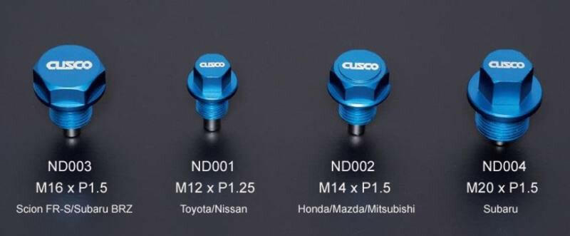 Cusco Neodymium Magnetic Drain Bolt - FRS/BRZ Drain Plugs Cusco