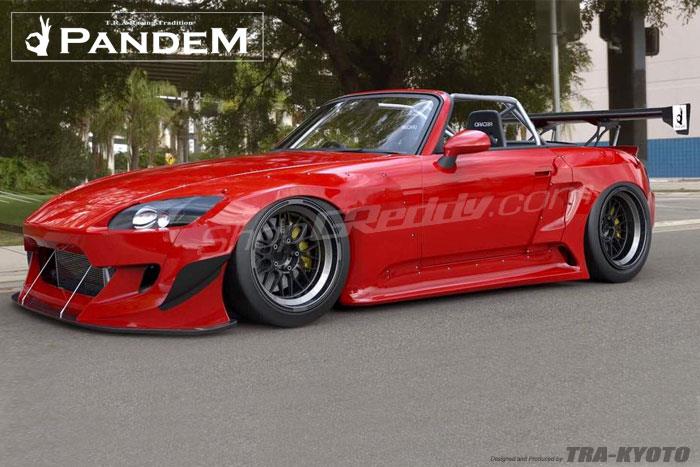 GReddy Pandem RB 00-09 Honda S2000 AP1/AP2 Complete Wide Body Aero Kit w/Ducktail Wing (S/O No Cncl) Body Kits GReddy