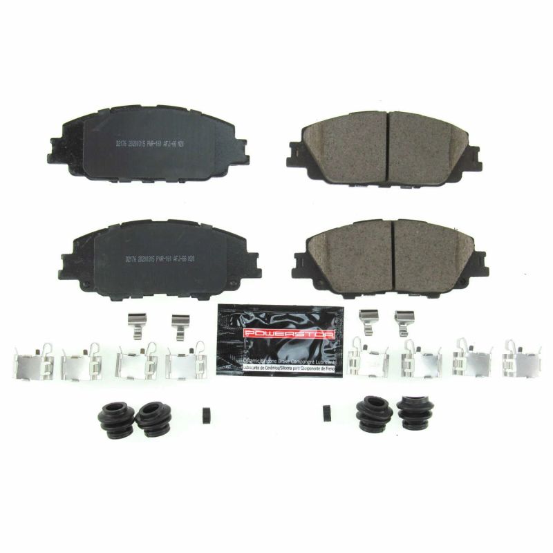 Power Stop 2019 Toyota Corolla Front Z23 Evolution Sport Brake Pads w/Hardware Brake Pads - Performance PowerStop