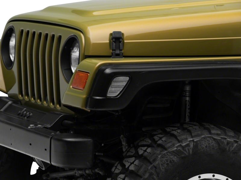 Raxiom 97-06 Jeep Wrangler TJ Axial Series LED Side Marker Lamps- Clear Sidemarkers & Indicators Raxiom
