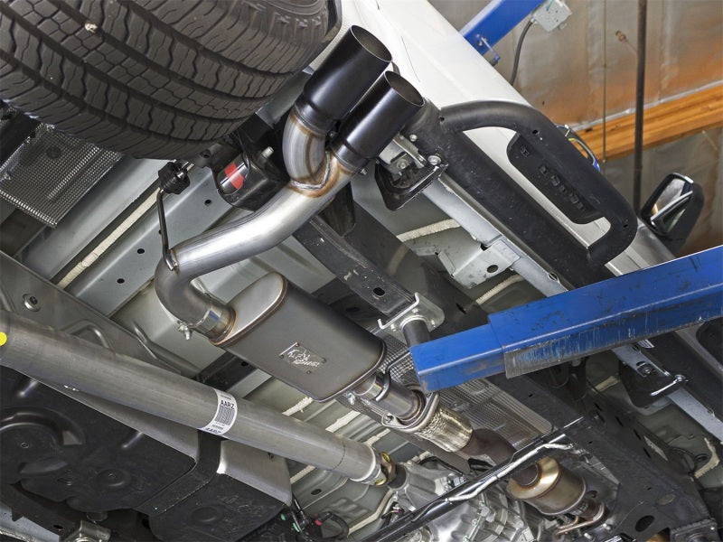 aFe MACH Force-Xp 3in 409 SS Cat-Back Exhaust w/ Black Tips 17-18 GM Colorado/Canyon V6-3.6L Catback aFe