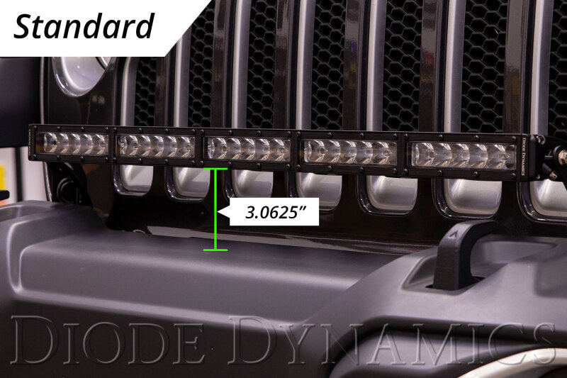 Diode Dynamics 18-21 Jeep JL Wrangler/Gladiator SS30 Bumper Bracket Kit Light Bars & Cubes Diode Dynamics