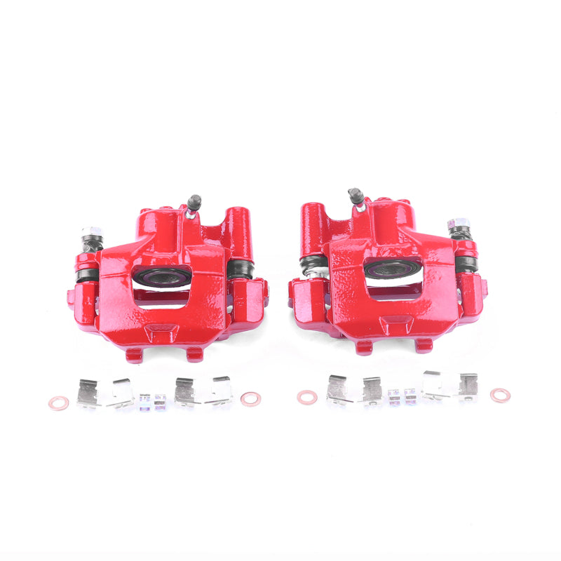 Power Stop 00-01 Lexus ES300 Rear Red Calipers w/Brackets - Pair Brake Calipers - Perf PowerStop
