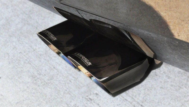 Corsa 2009-2014 Chevrolet Tahoe 5.3L V8 Black Sport Cat-Back Exhaust Catback CORSA Performance