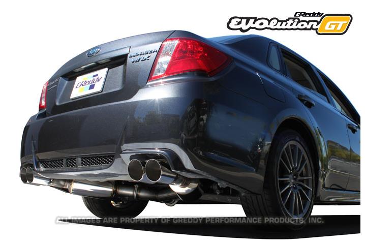 GReddy 11-14 Subaru STI Sedan Evolution GT Exhaust Catback GReddy