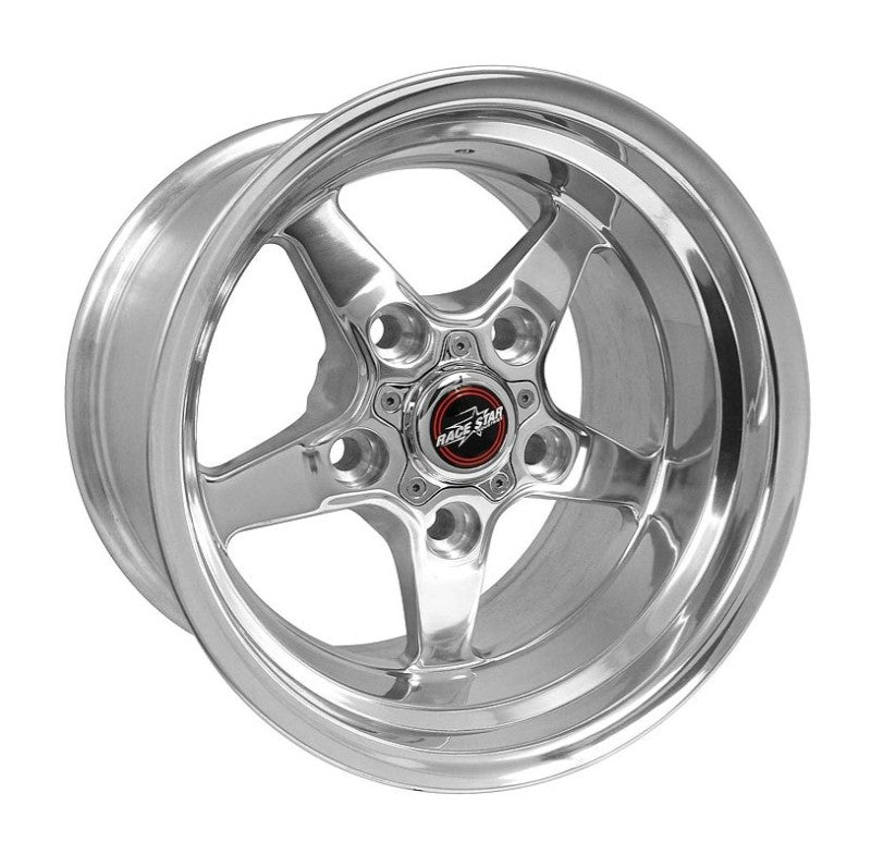 Race Star 92 Drag Star 17x10.5 5x135bc 6.125bs Direct Drill Polished Wheel Wheels - Cast Race Star