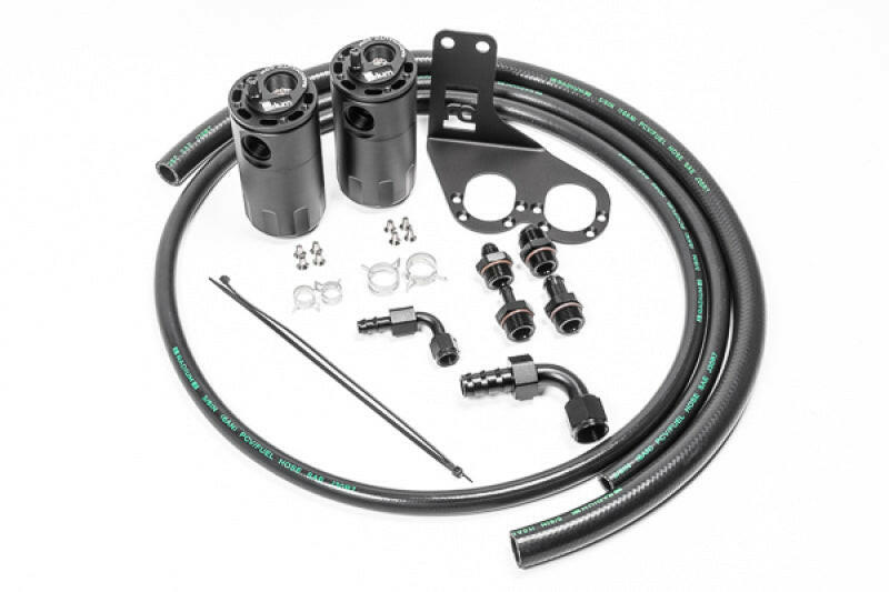 Radium Engineering 10-22 Lotus Evora Catch Can Kit - Fluid Lock Oil Catch Cans Radium Engineering