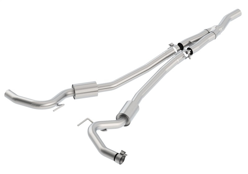 Ford Racing 2018 Mustang 2.3L Ecoboost Cat-Back Sport Exhaust System w/Black Chrome Tips Catback Ford Racing