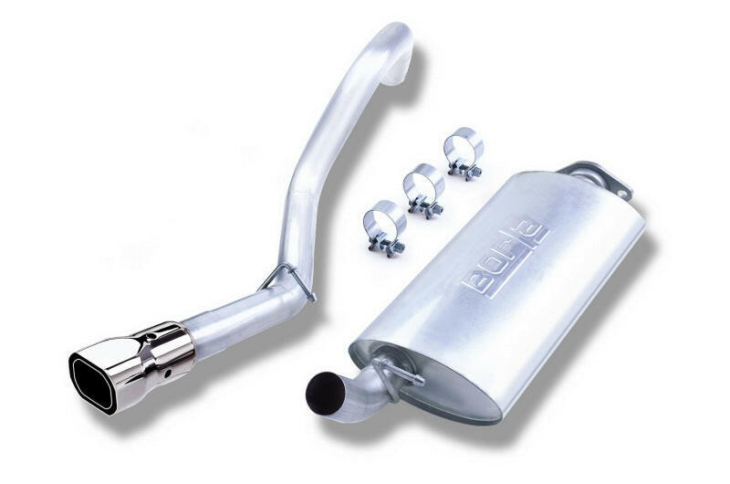 Borla 00-06 Jeep Wrangler Sport/SE/X/Rubicon Sahara 2.5L/4cyl 4.0L/6cyl SS Catback Exhaust Catback Borla