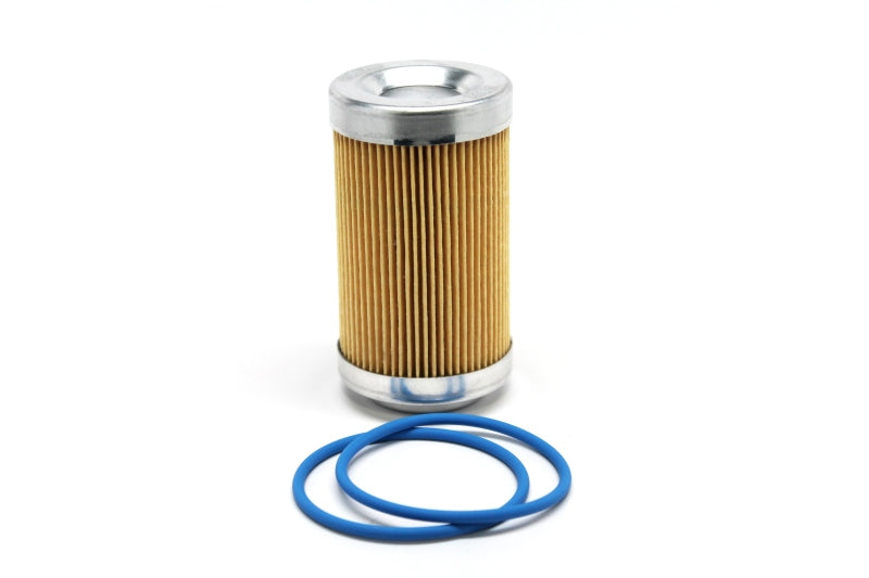Fuelab 10 Micron Paper Replacement Element - 3in w/2 O-Rings & Instructions Fuel Filters Fuelab