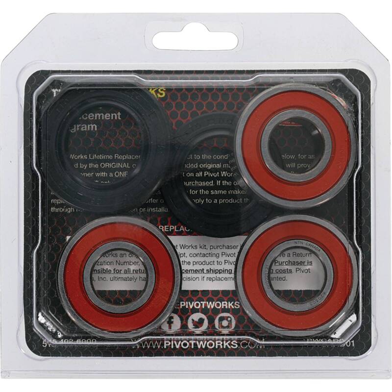 Pivot Works Yamaha Wheel Bearing Kit Premium Bearings Control Arms Pivot Works