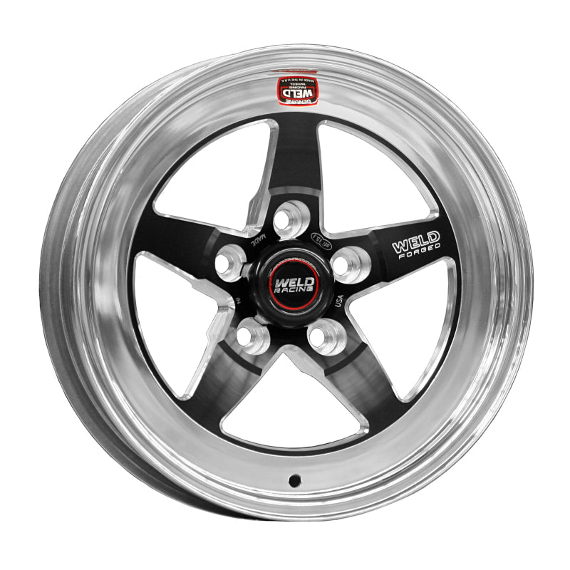 Weld S71 15x16.33 / 5x4.75 BP / 7.5in. BS Black Wheel (Low Pad) - Non-Beadlock Wheels - Forged Weld