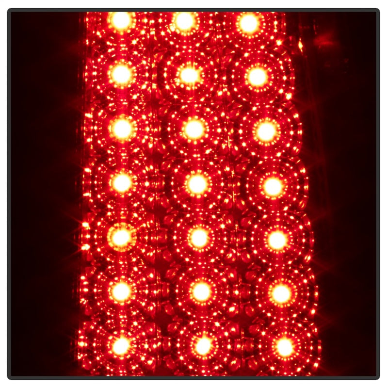 xTune Chevy Silverado 1500/2500/3500 99-02 99-03 LED Tail Lights Smoke ALT-ON-CS99-LED-SM Tail Lights SPYDER