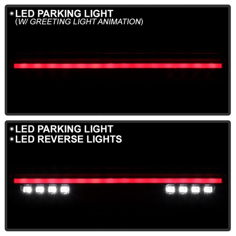 Spyder Apex 22-24 Toyota GR86/BRZ LED Rear Bumper Light w/ Fog Light - Blk (ALT-YD-TGR8622RRL-GR-BK) Tail Lights SPYDER