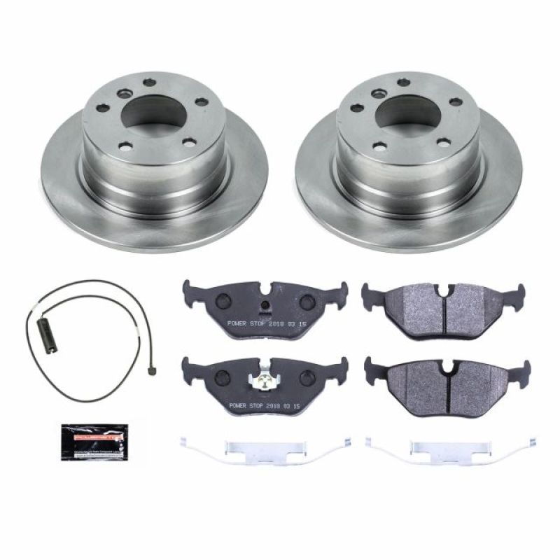 Power Stop 96-02 BMW Z3 Rear Track Day SPEC Brake Kit Brake Kits - Performance Blank PowerStop