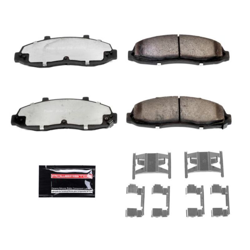 Power Stop 97-03 Ford F-150 Front Z36 Truck & Tow Brake Pads w/Hardware Brake Pads - Performance PowerStop