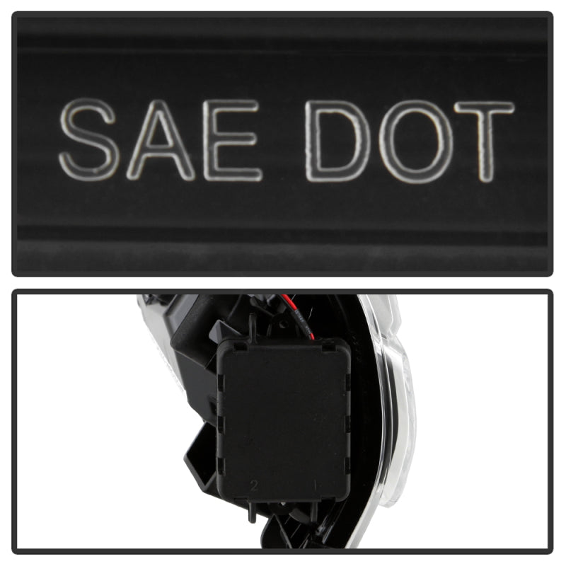 Spyder 18-20 Jeep Wrangler Front Fender LED Lights - Black (CCL-YD-JW18-SEQ-BK) Tail Lights SPYDER