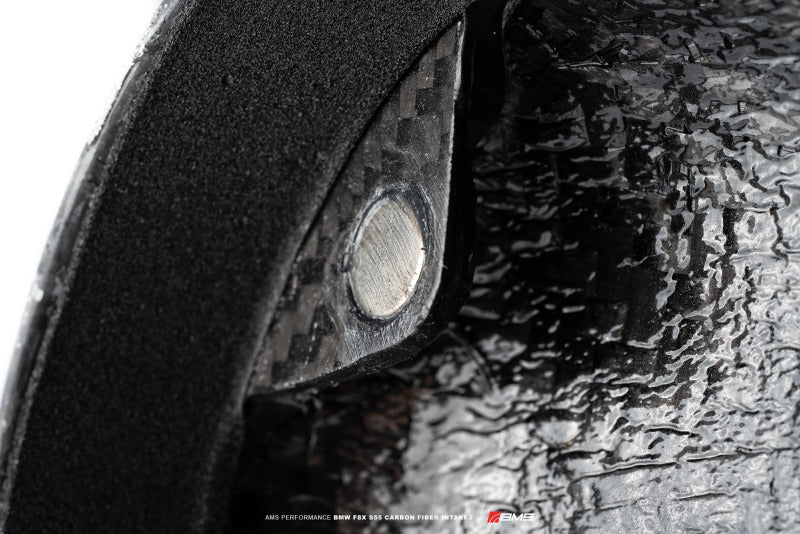 AMS Performance 15-18 BMW M3 / 15-20 BMW M4 w/ S55 3.0L Turbo Engine Carbon Fiber Intake Short Ram Air Intakes AMS