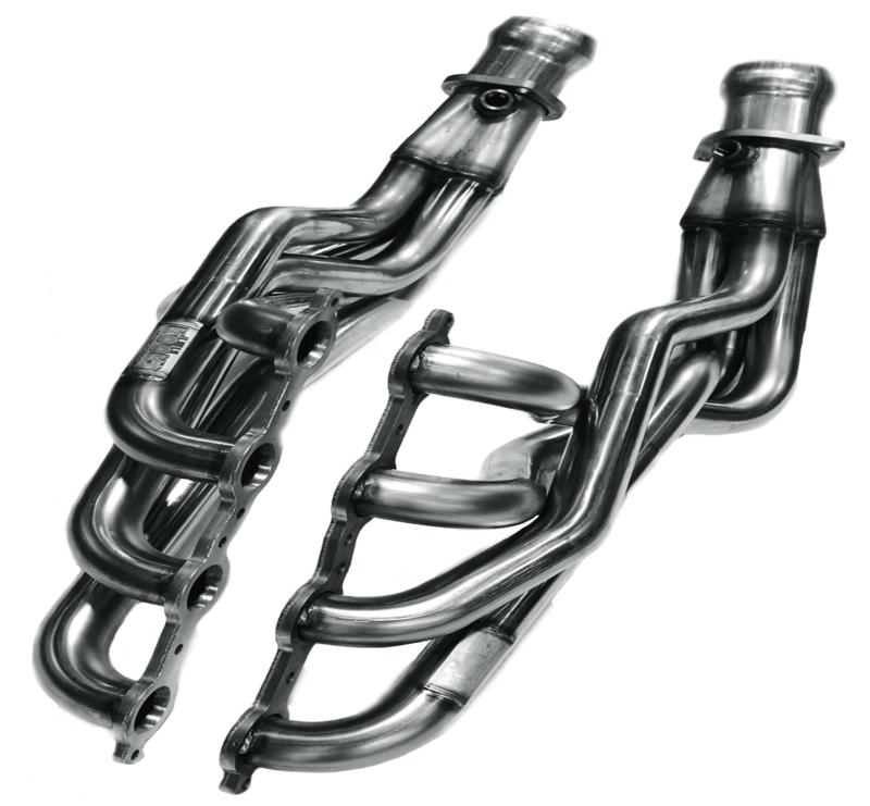 Kooks 09-14 Cadillac CTS-V LSA 6.2L 1-7/8in x 3in SS Longtube Headers and Green Catted SS X-Pipe Headers & Manifolds Kooks Headers