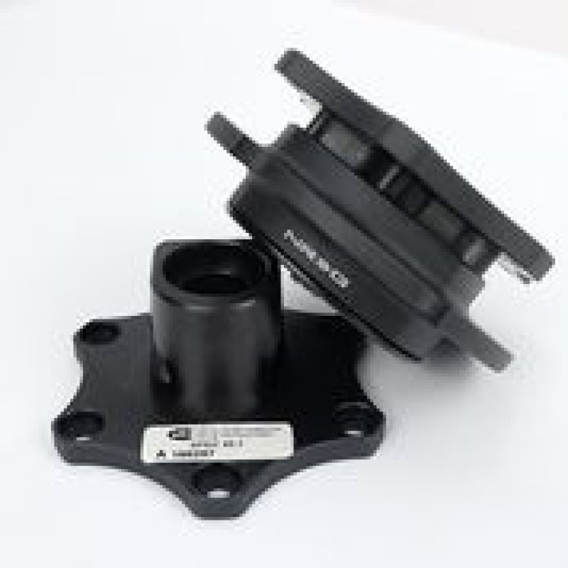 NRG Quick Release SFI SPEC 42.1 - Matte Black Body / Matte Black Ring Quick Release Adapters NRG