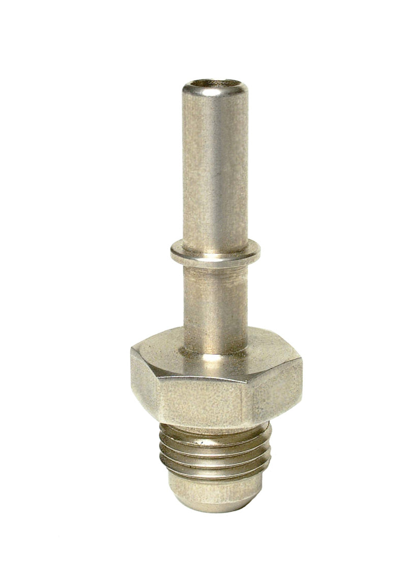 Aeromotive Ford OE Pressure Line - 5/16in Male Quick Connect to -6 AN male (Male OE filter coupler) Fittings Aeromotive