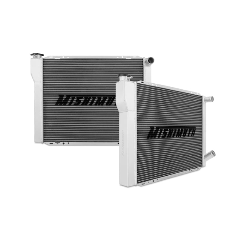 Mishimoto Universal Dual Pass Race Radiator 27x19x3 Inches Aluminum Radiator Radiators Mishimoto