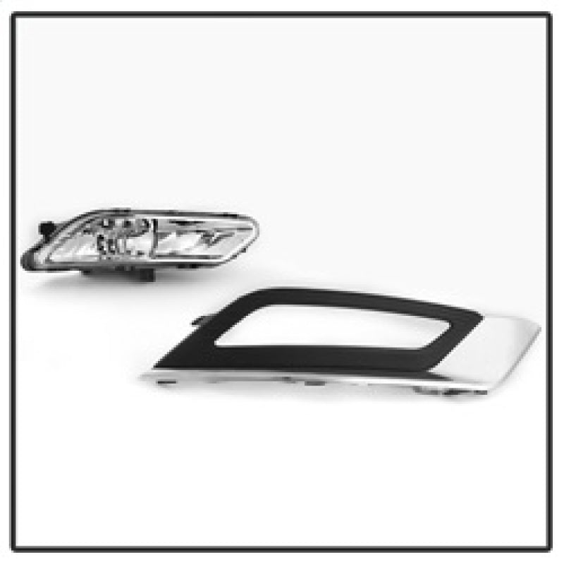 Spyder 17-18 Ford Fusion OEM Fog Lights w/ Switch & Cover - Clear (FL-FFUS17-C) Fog Lights SPYDER