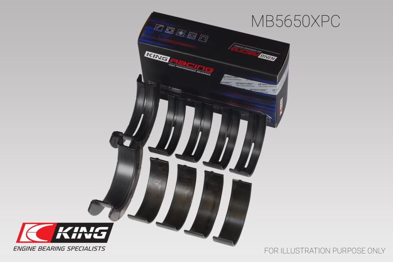 King Engine Bearings Ford 370/ 429/ 460 16V OHV pMaxKote Coated Main Bearing Set Bearings King Engine Bearings