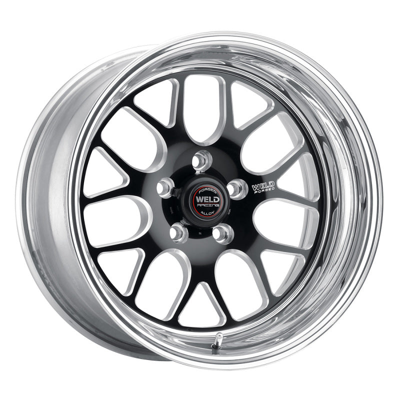 Weld S77 HD 17x10 / 5x135mm BP / 5.7in. BS Black Wheel (HD Low Pad) - Non Beadlock Wheels - Forged Weld