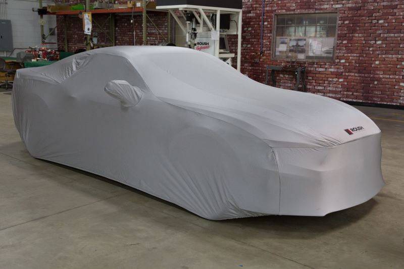 ROUSH 2015-2019 Ford Mustang Satin Stretch Indoor Car Cover Car Covers Roush