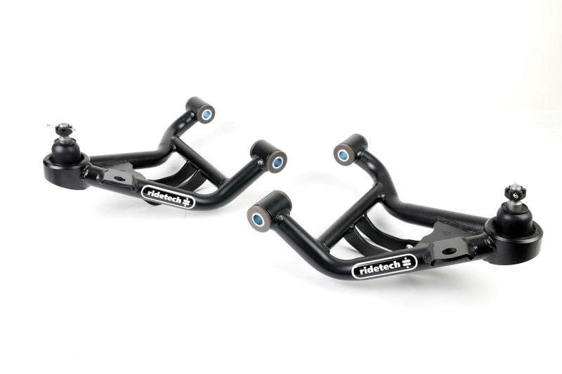 Ridetech 79-93 Ford Mustang w/ Stock K-Member Front SLA Suspension System Control Arms Ridetech