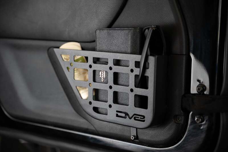 DV8 Offroad 2011-2018 Jeep Wrangler JK Slim Front Door Molle Pockets Exterior Trim DV8 Offroad