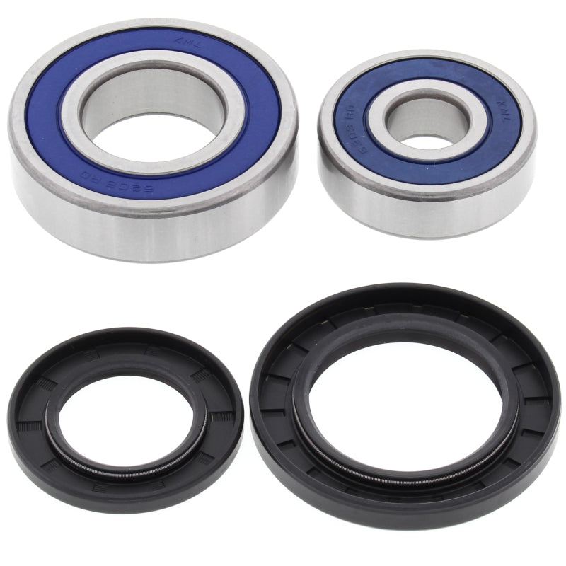 All Balls Racing 80-83 Kawasaki KZ550C LTD Wheel Bearing Kit Rear Wheel Bearings All Balls Racing