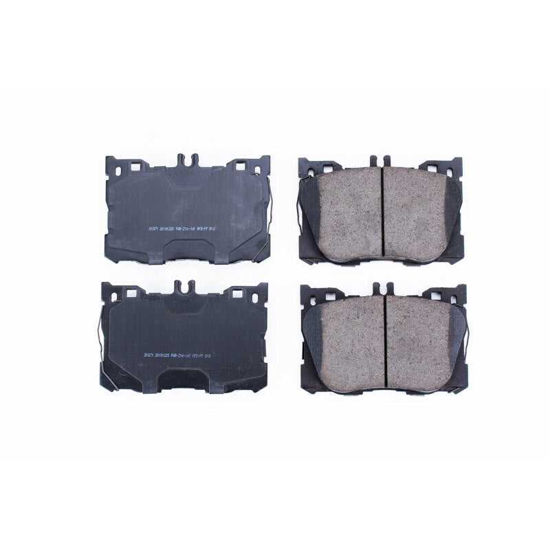 Power Stop 17-18 Mercedes-Benz C43 AMG Front Z16 Evolution Ceramic Brake Pads Brake Pads - OE PowerStop