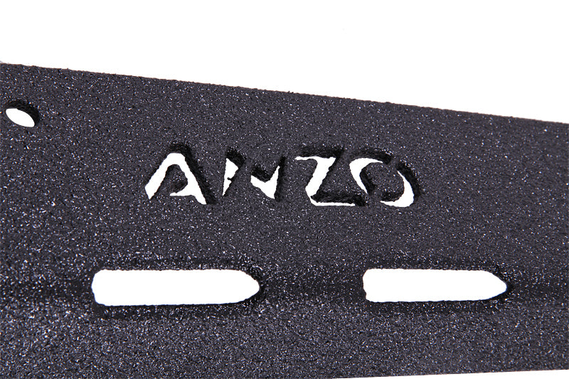 ANZO 1996-2006 Jeep Wrangler LED Bar Windshield Mounting Brackets Light Mounts ANZO