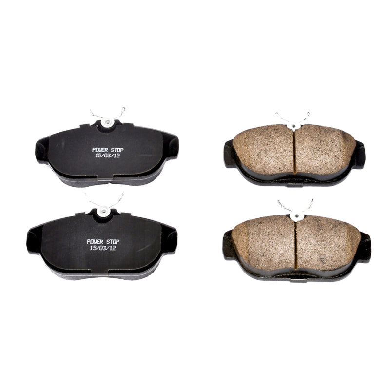 Power Stop 91-92 Volvo 740 Front Z16 Evolution Ceramic Brake Pads Brake Pads - OE PowerStop