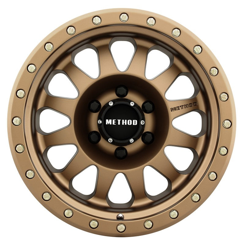 Method MR304 Double Standard 17x8.5 0mm Offset 6x5.5 108mm CB Method Bronze Wheel Wheels - Cast Method Wheels