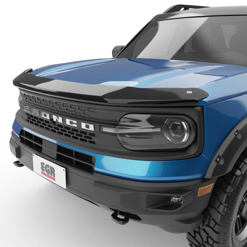 EGR 21-22 Ford Bronco Sport Superguard Hood Shield - Dark Smoke (303561) Hood Deflectors EGR