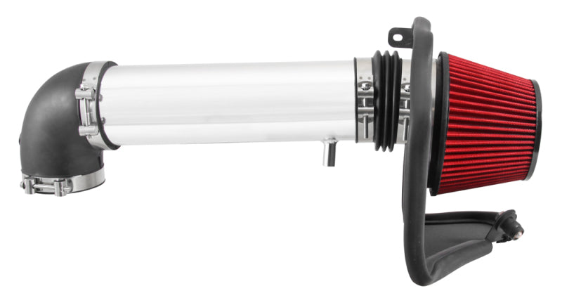 Spectre 11-17 Dodge Challenger/Charger 5.7L V8 Air Intake Kit - Polished w/Red Filter Cold Air Intakes Spectre
