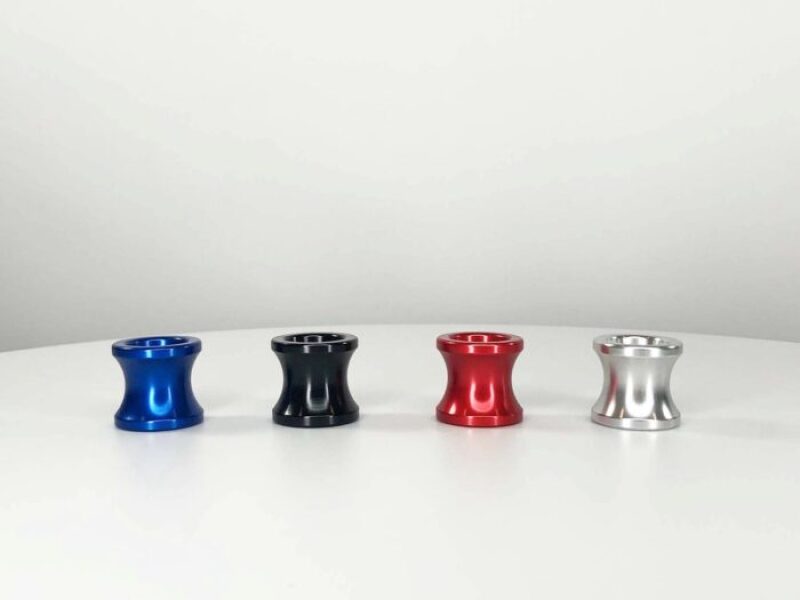 Vortex Racing Swingarm Spools 6mm- Silver Swingarms Vortex Racing