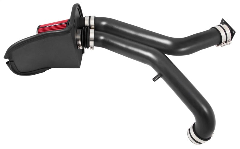 Spectre 97-06 Jeep Wrangler L6-4.0L F/I Air Intake Kit - Tex. Black w/Red Filter Cold Air Intakes Spectre