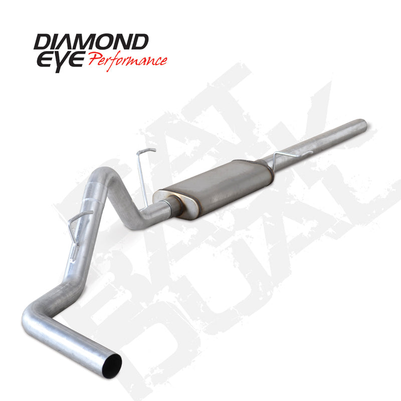 Diamond Eye KIT 3in Catback Single GAS AL FORD 5.4L F150 04-08 Catback Diamond Eye Performance