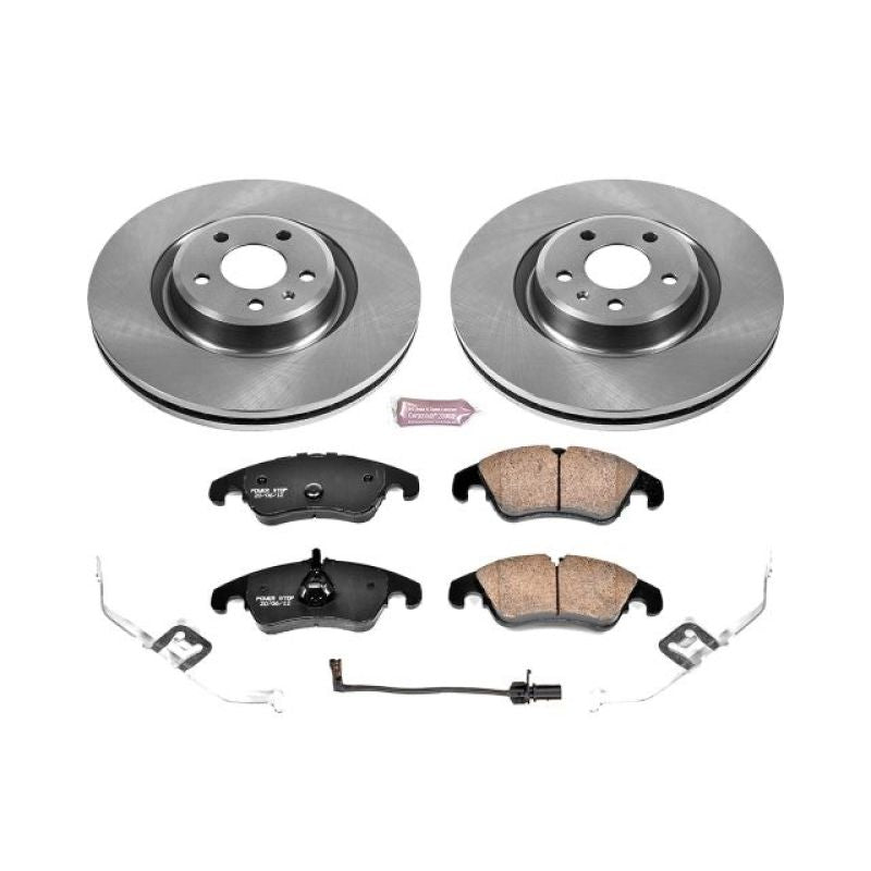 Power Stop 14-18 Audi A6 Front Autospecialty Brake Kit Brake Kits - OE PowerStop