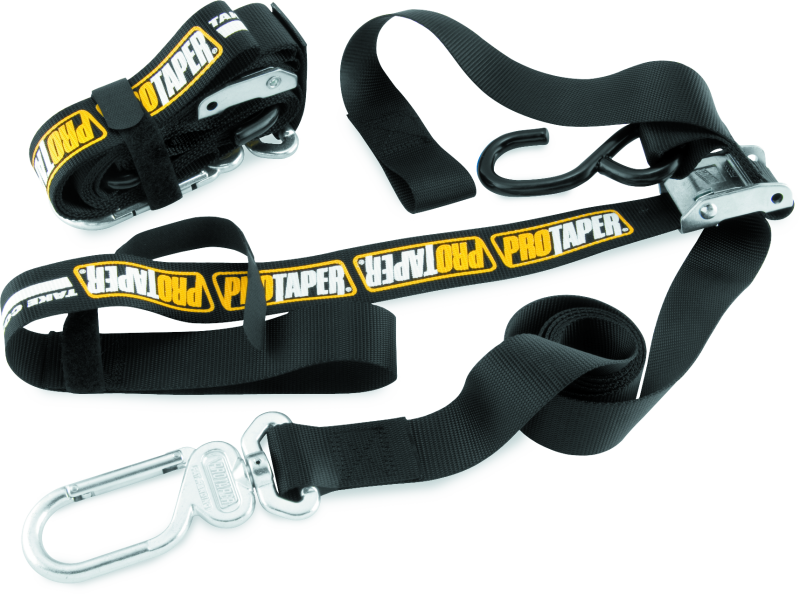 ProTaper 1-1/2in Tie Down Black Cargo Tie-Downs ProTaper