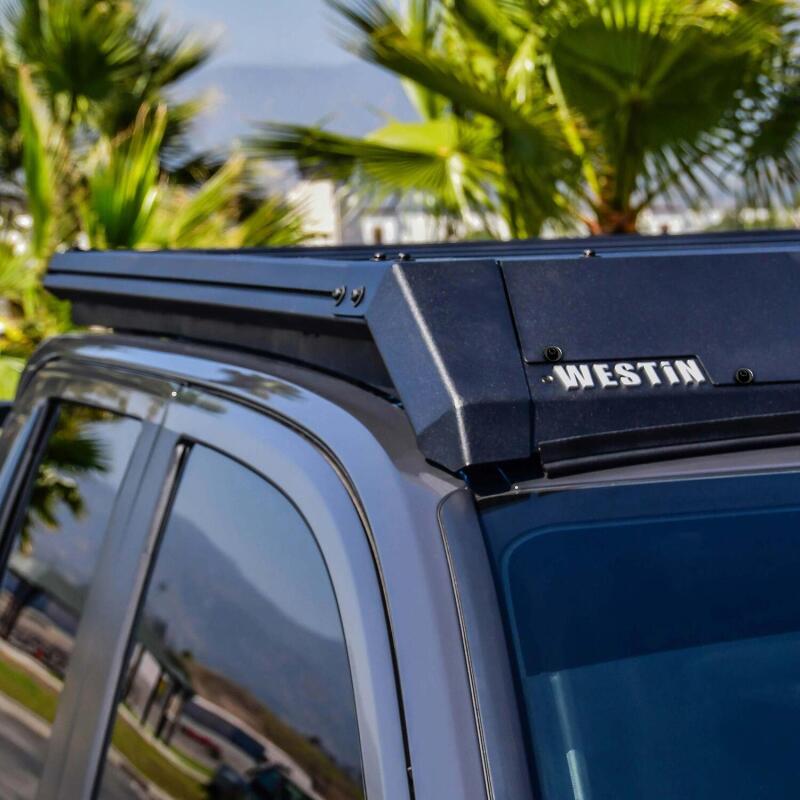 Westin 2024 Toyota Tacoma Double Cab Mesa Roof Rack - Textured Black Roof Rack Westin